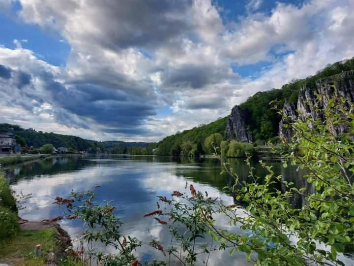 Maison Et Velos A Godinne Dans La Vallee De La Meuse ภายนอก รูปภาพ